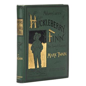 Twain, Mark (1853-1910) Adventures of Huckleberry Finn.